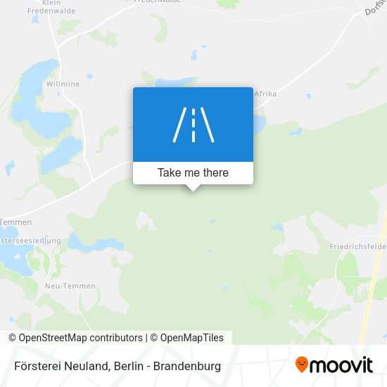 Försterei Neuland map