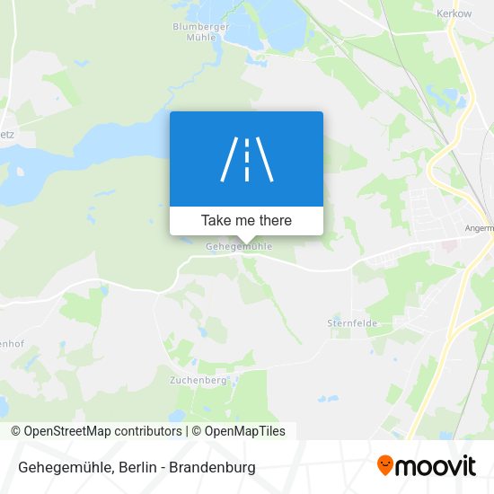 Gehegemühle map