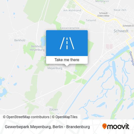 Gewerbepark Meyenburg map