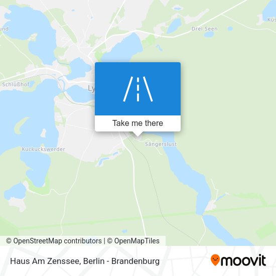 Haus Am Zenssee map