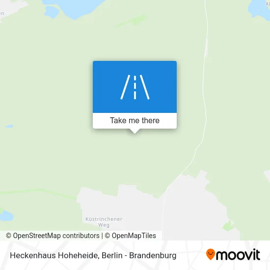 Карта Heckenhaus Hoheheide