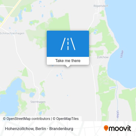 Hohenzollchow map