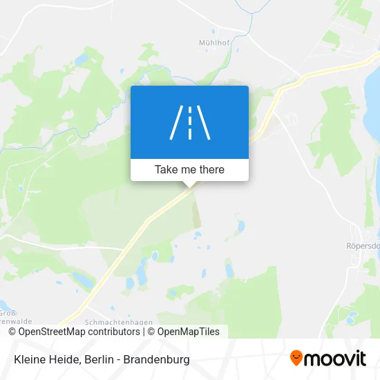 Карта Kleine Heide