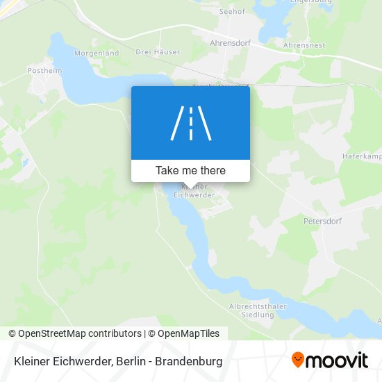Kleiner Eichwerder map