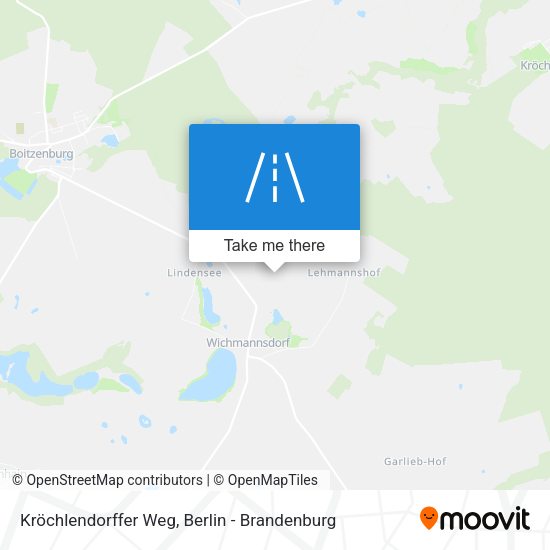 Kröchlendorffer Weg map