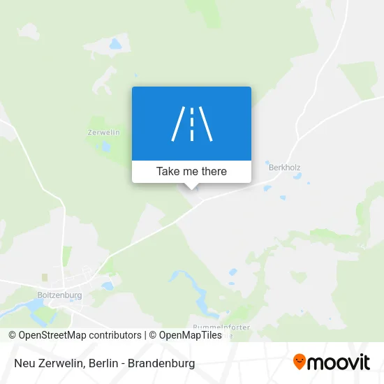 Карта Neu Zerwelin