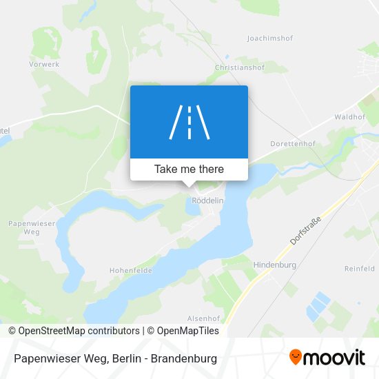 Papenwieser Weg map