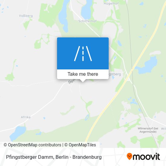 Pfingstberger Damm map