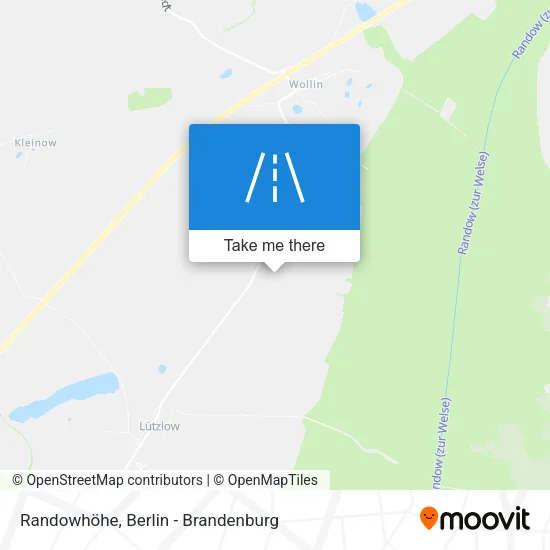 Карта Randowhöhe