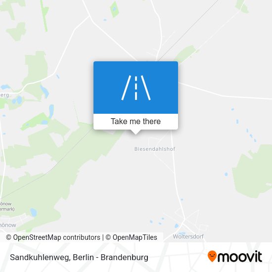Sandkuhlenweg map