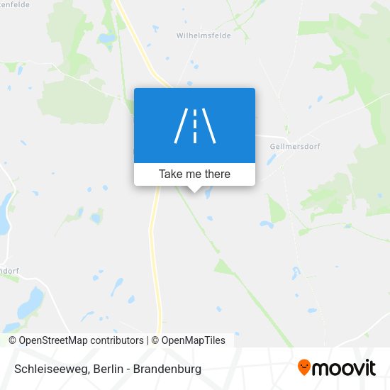 Schleiseeweg map
