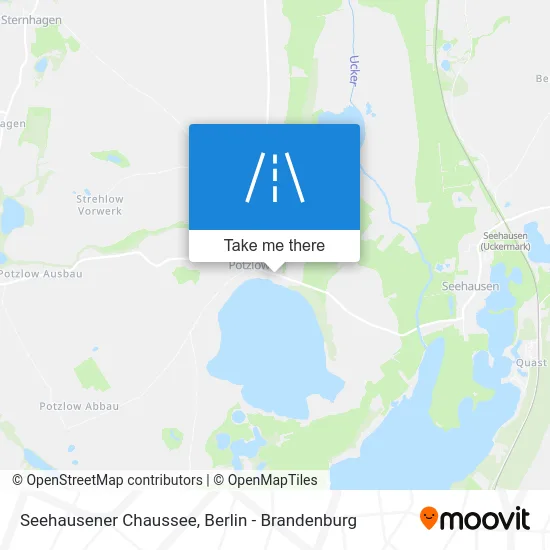 Seehausener Chaussee map