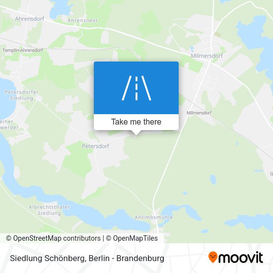 Siedlung Schönberg map
