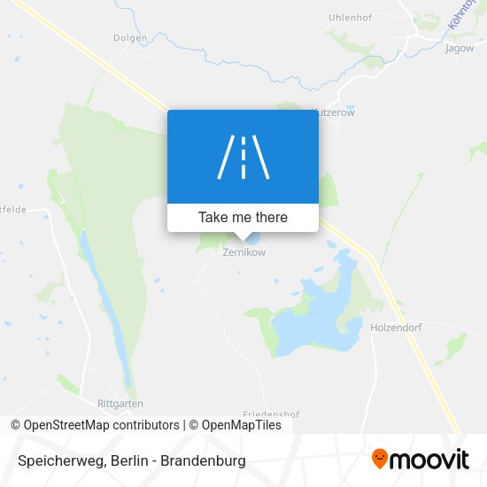 Speicherweg map
