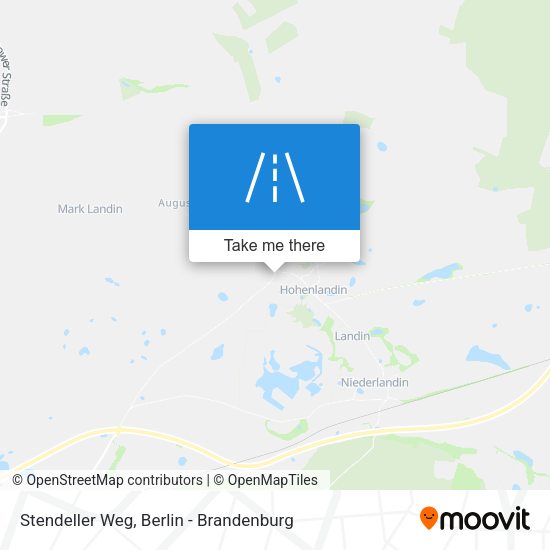 Stendeller Weg map