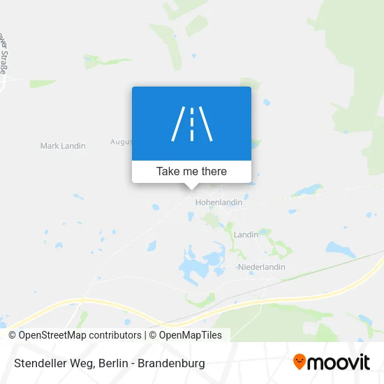 Карта Stendeller Weg