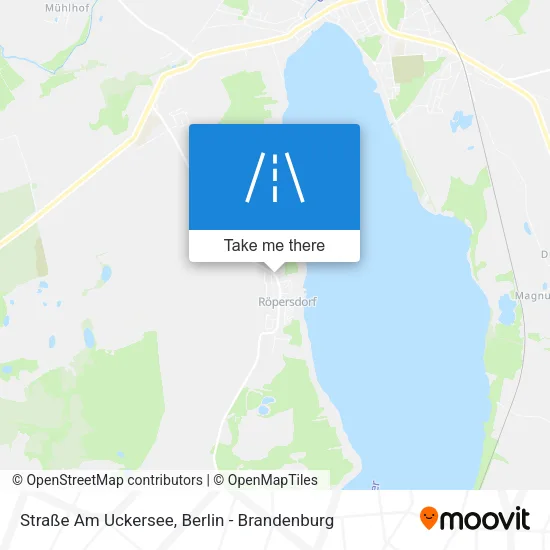 Карта Straße Am Uckersee