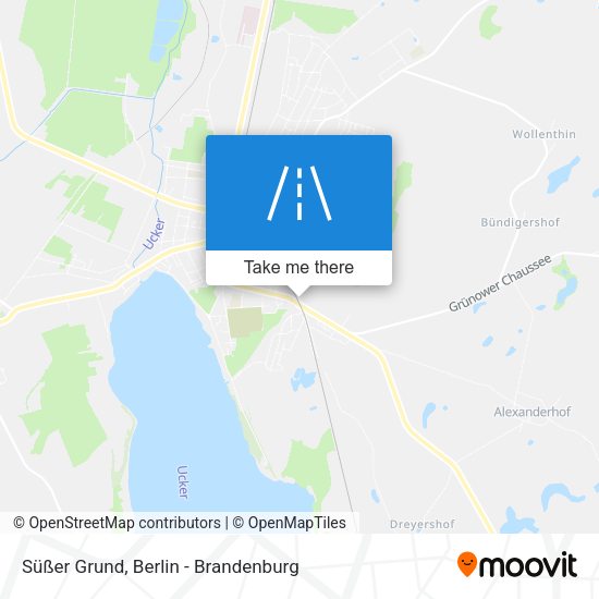 Süßer Grund map