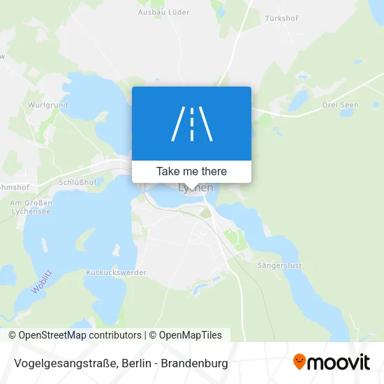 Карта Vogelgesangstraße