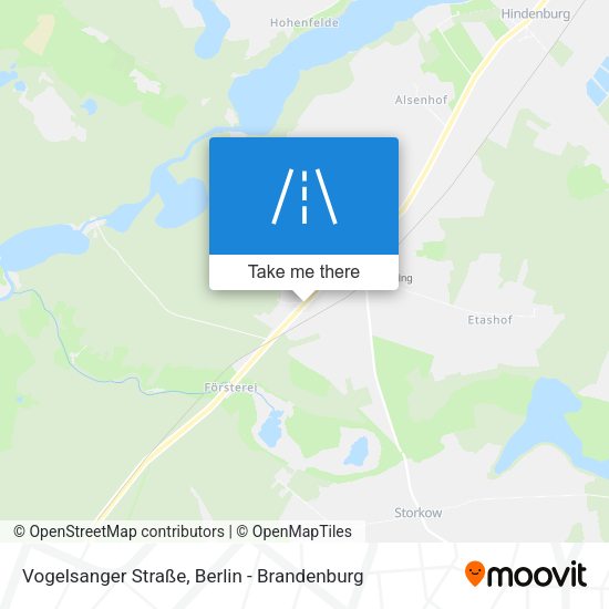 Vogelsanger Straße map