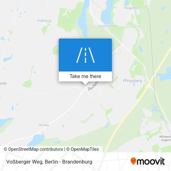 Карта Voßberger Weg