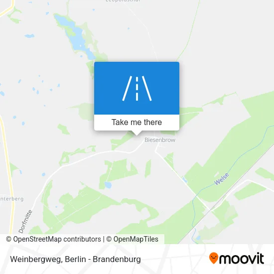 Карта Weinbergweg