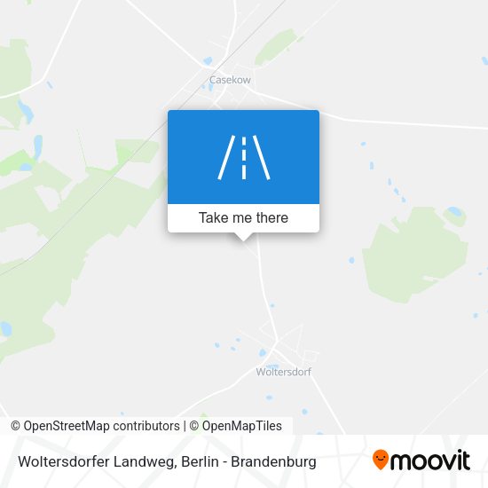 Woltersdorfer Landweg map