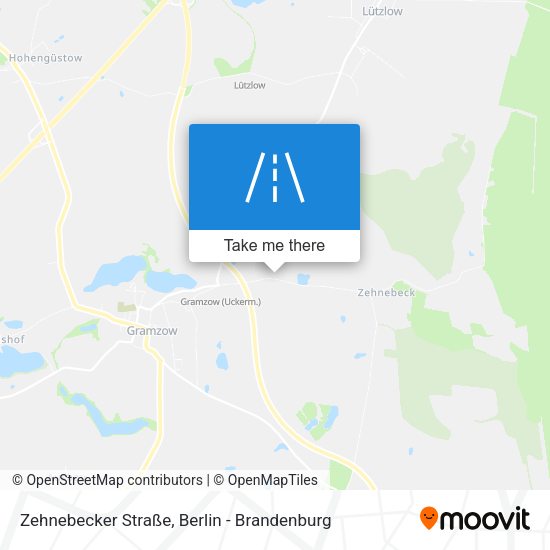 Zehnebecker Straße map