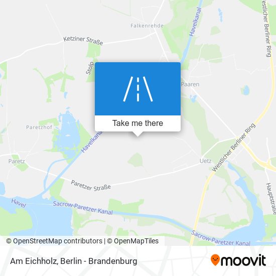 Am Eichholz map