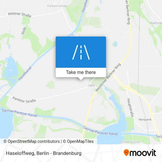 Карта Haseloffweg