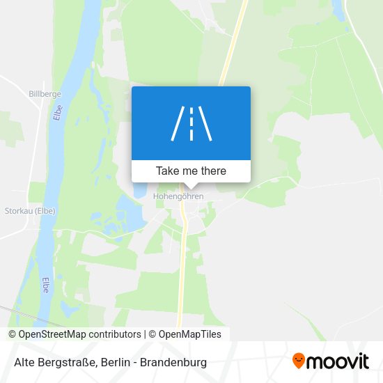 Alte Bergstraße map