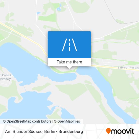 Am Blunoer Südsee map
