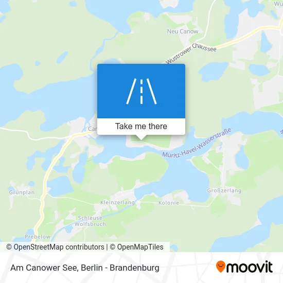 Am Canower See map
