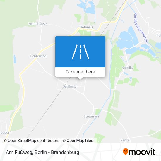 Am Fußweg map