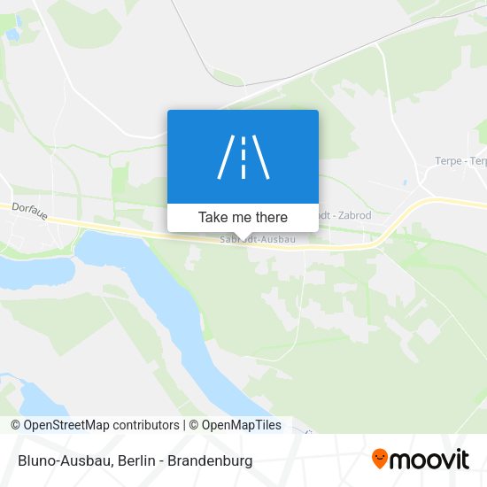 Bluno-Ausbau map