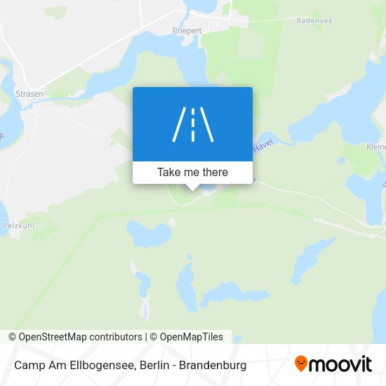 Camp Am Ellbogensee map