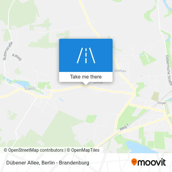Карта Dübener Allee