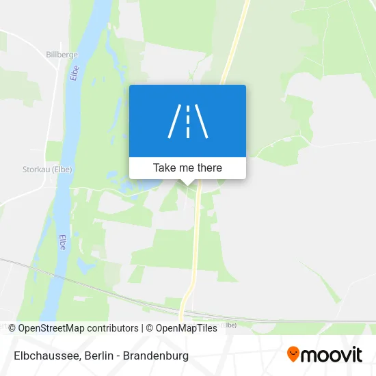 Карта Elbchaussee
