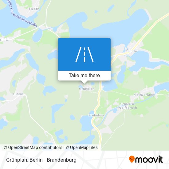Grünplan map