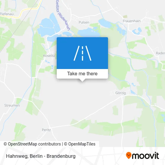 Карта Hahnweg