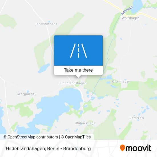 Карта Hildebrandshagen