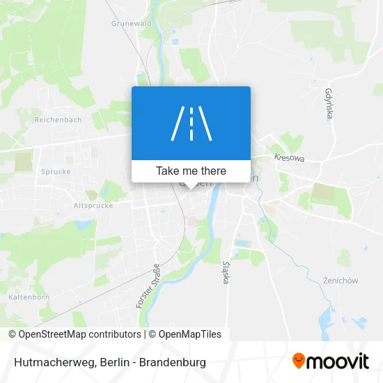 Карта Hutmacherweg