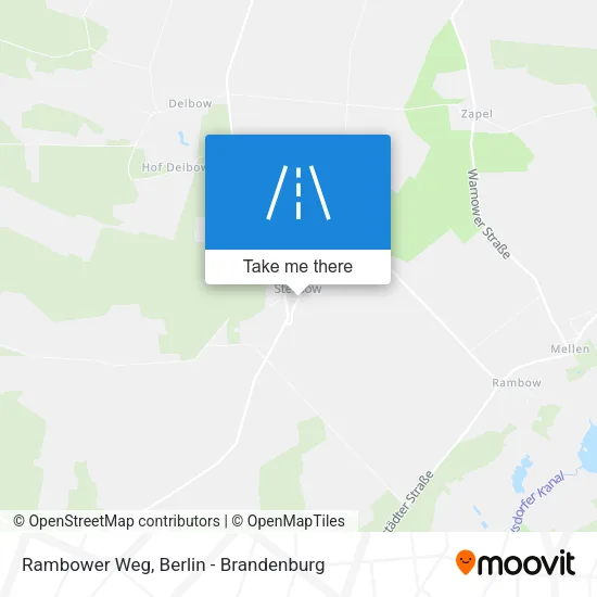 Rambower Weg map