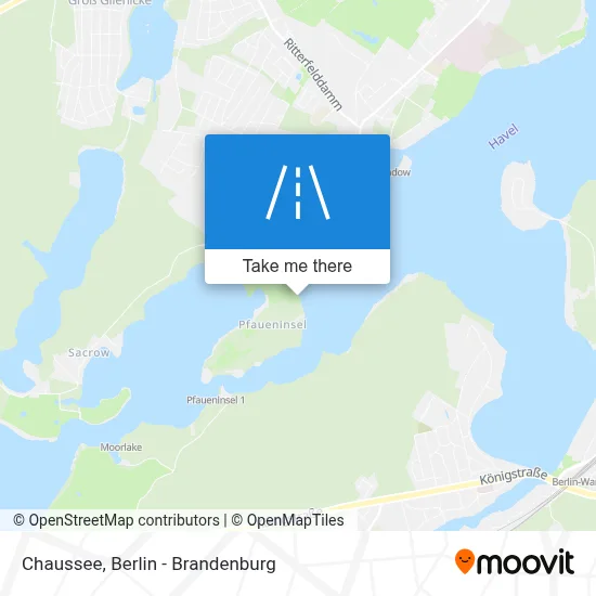 Chaussee map