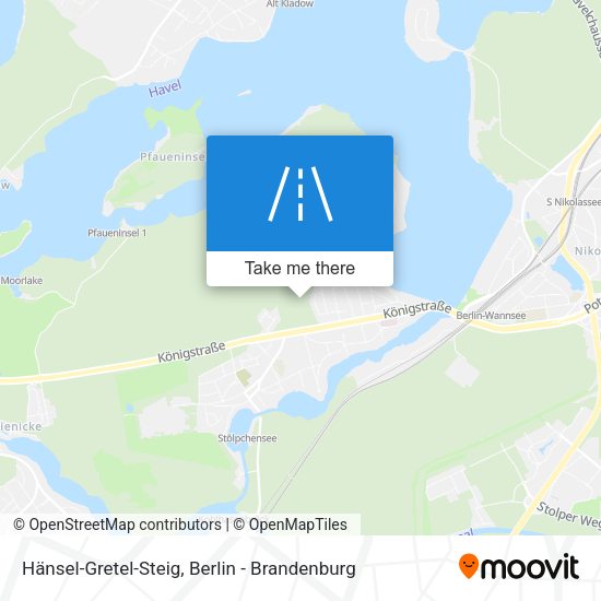 Hänsel-Gretel-Steig map