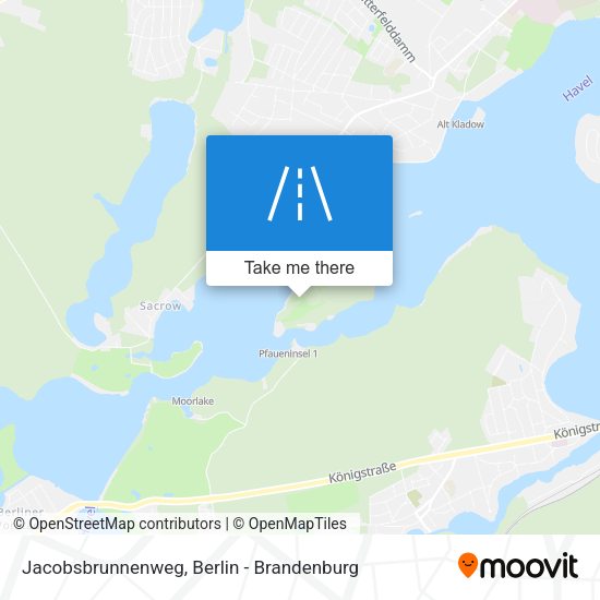 Jacobsbrunnenweg map