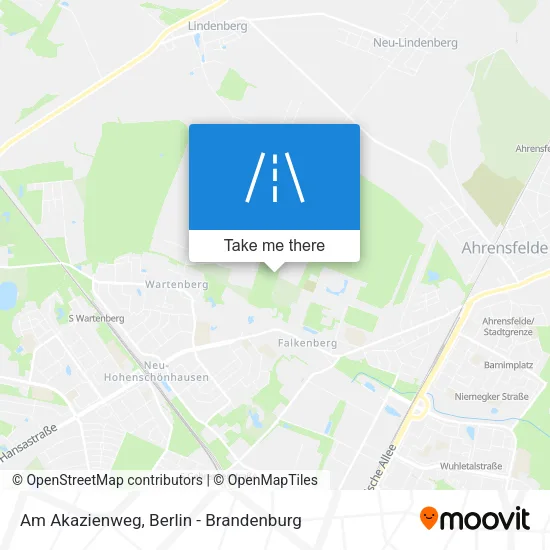 Карта Am Akazienweg