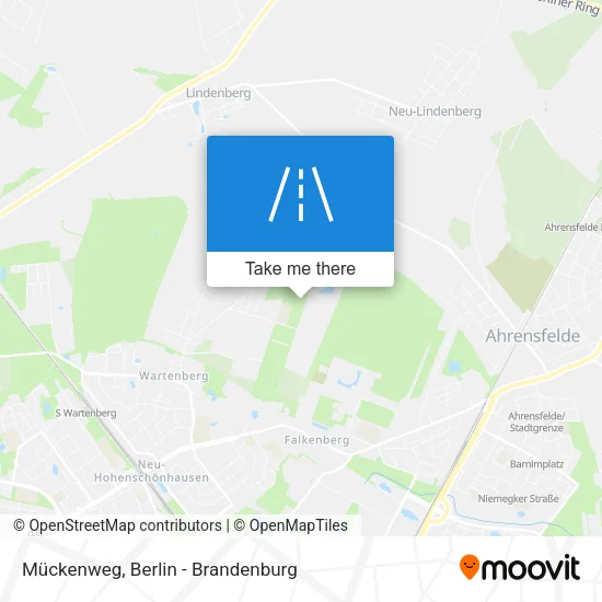 Карта Mückenweg