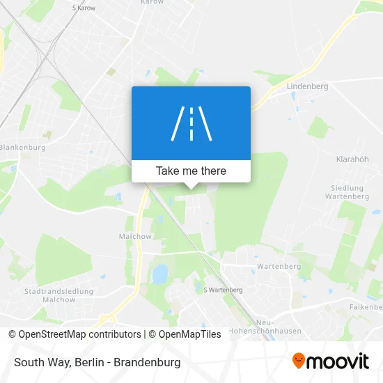 Südweg map