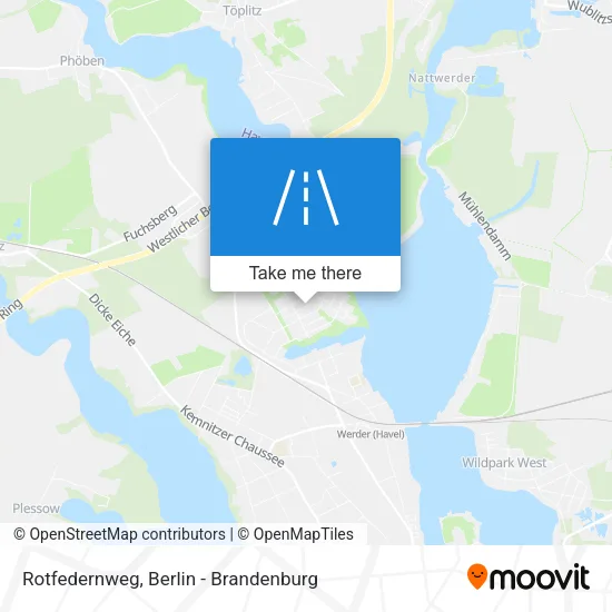Карта Rotfedernweg